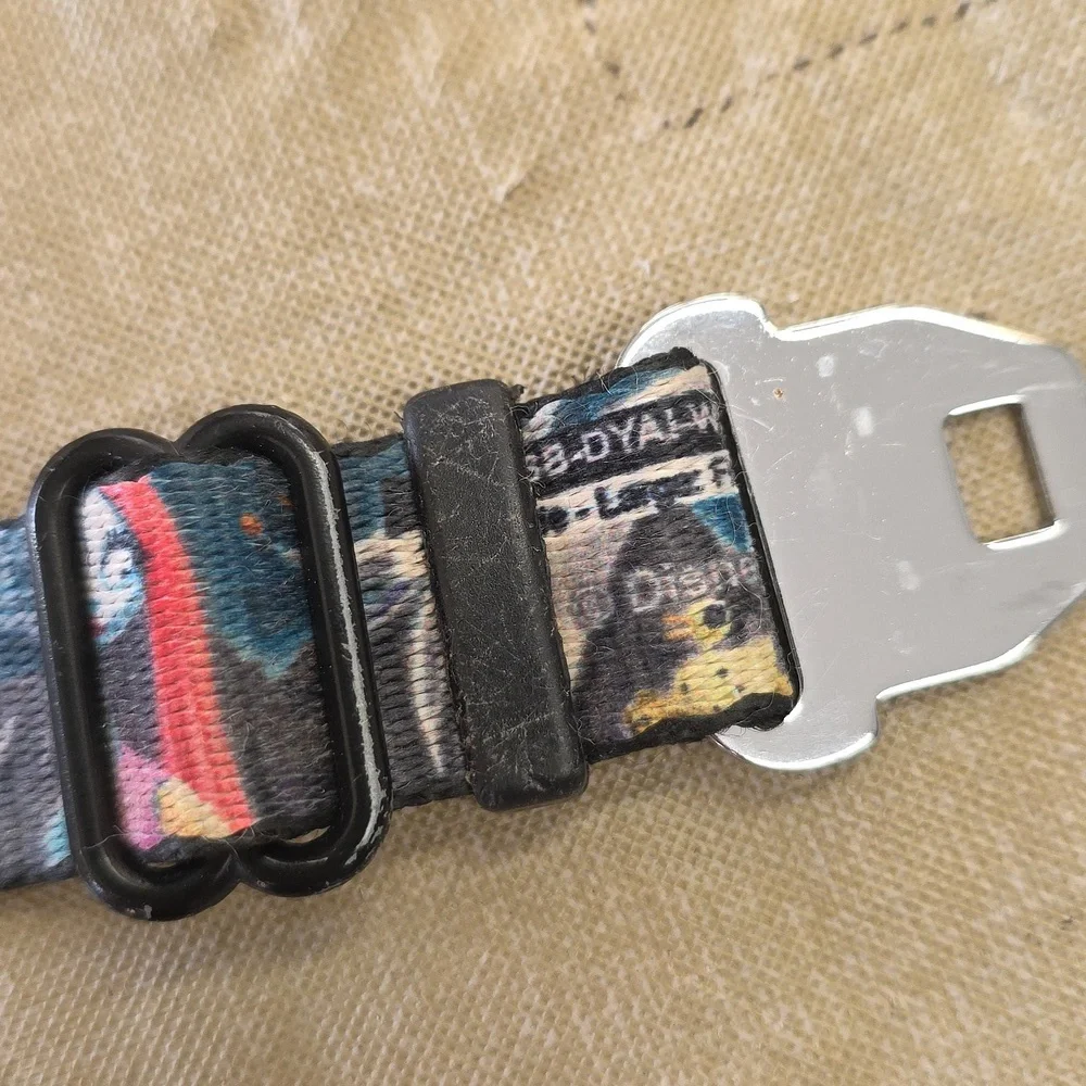 Disney Nightmare Before Christmas Seatbelt Buckle Dog Collar I54